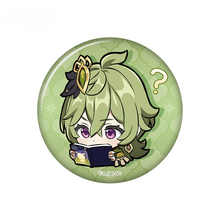 Genshin Impac Chibi Emoji Series Badge - Sumeru