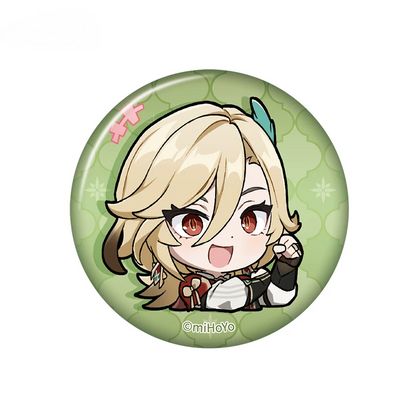 Genshin Impac Chibi Emoji Series Badge - Sumeru