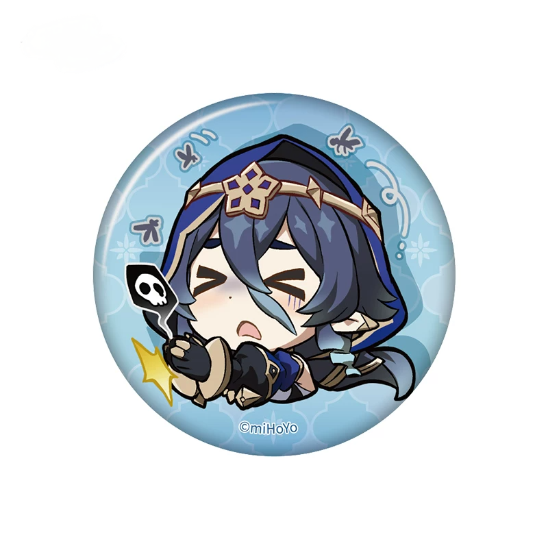 Genshin Impac Chibi Emoji Series Badge - Sumeru