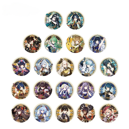 [Genshin Impact]Liyue Harbor Theme Series Character Badge