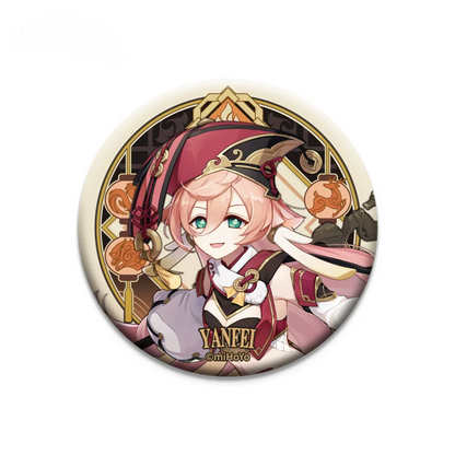 [Genshin Impact]Liyue Harbor Theme Series Character Badge