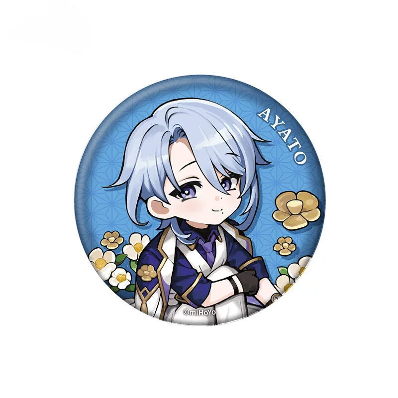 [Genshin Impact ] Outing Theme Series Chibi Character Badge