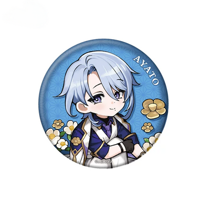 [Genshin Impact ] Outing Theme Series Chibi Character Badge