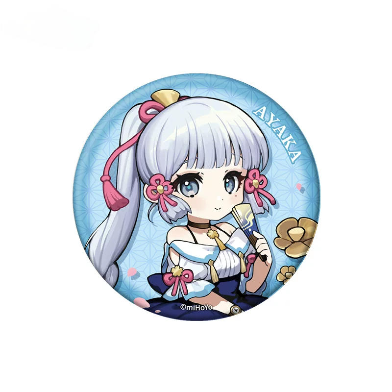 [Genshin Impact ] Outing Theme Series Chibi Character Badge