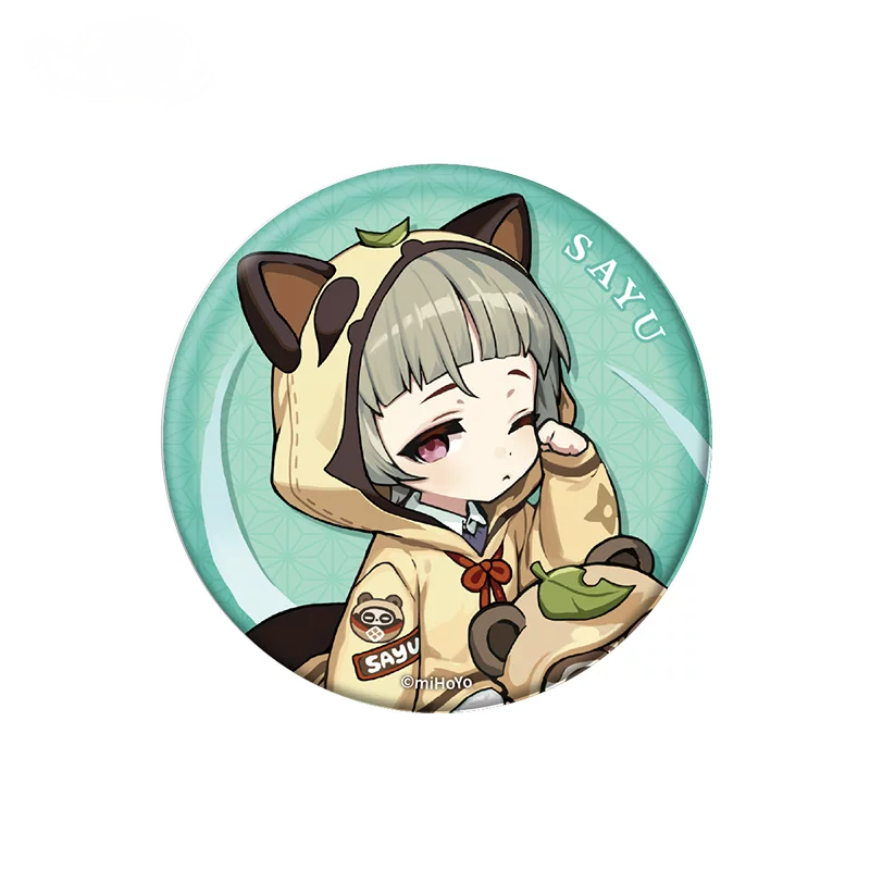 [Genshin Impact ] Outing Theme Series Chibi Character Badge