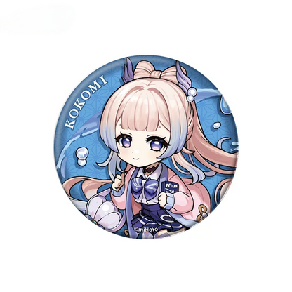 [Genshin Impact ] Outing Theme Series Chibi Character Badge