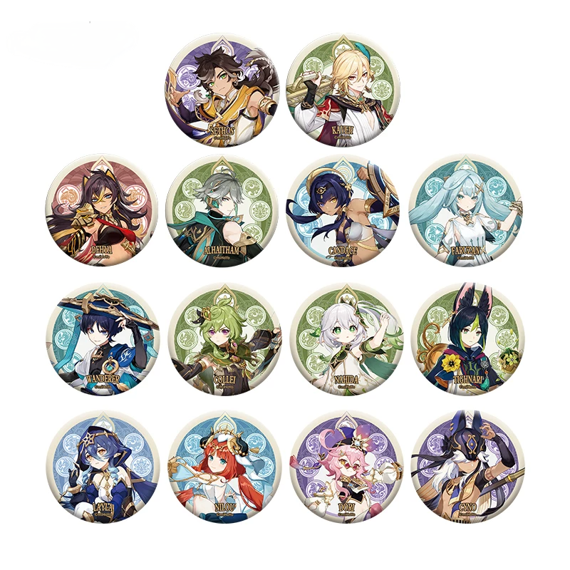 Genshin Impact Sumeru City Theme Series Character Badge - Wanderer