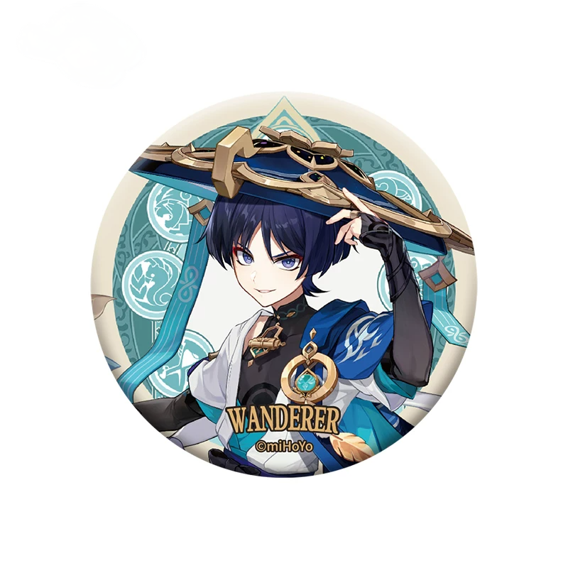 Genshin Impact Sumeru City Theme Series Character Badge - Wanderer