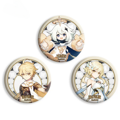 [Genshin Impact] Traveler Theme Series Character Badge