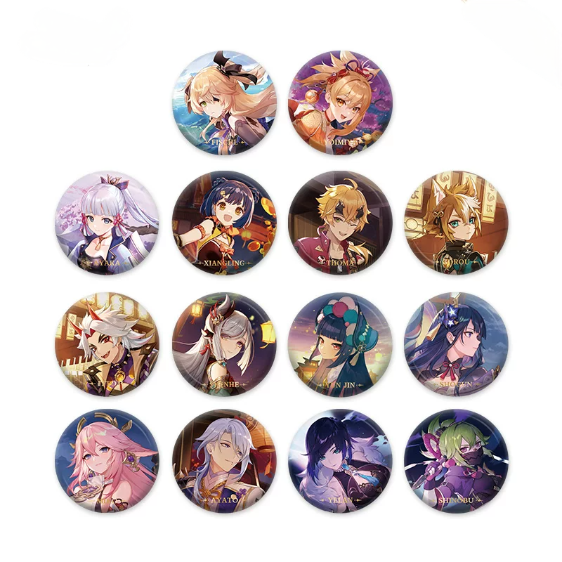 [Genshin Impact] Genshin Theme Series Character Badge - Vol. 2