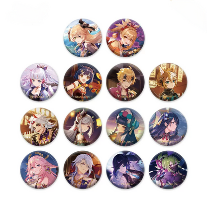 [Genshin Impact] Genshin Theme Series Character Badge - Vol. 2