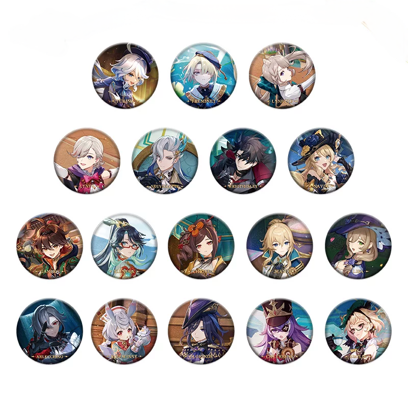 [Genshin Impact] Genshin Theme Series Character Badge - Vol. 4