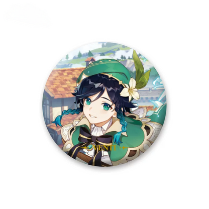 [Genshin Impact] Genshin Theme Series Character Badge - Vol. 1