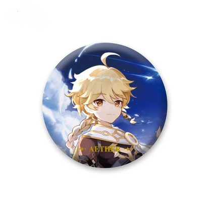 [Genshin Impact] Genshin Theme Series Character Badge - Vol. 1