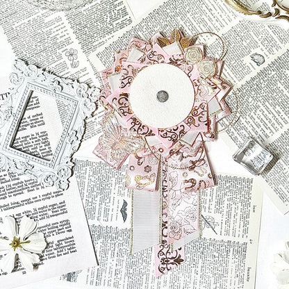 Gothic 75mm Can Badge Rosette Base