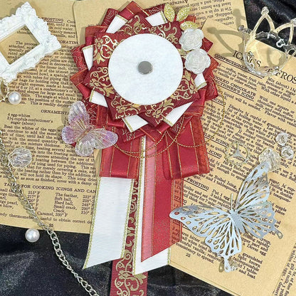 Gothic 75mm Can Badge Rosette Base