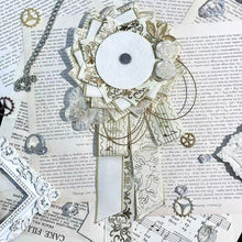 Gothic 75mm Can Badge Rosette Base