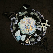 Gothic Bat Wings Can Badge Rosette Holder DIY Kit (55–75mm)