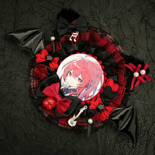 Gothic Bat Wings Can Badge Rosette Holder DIY Kit (55–75mm)