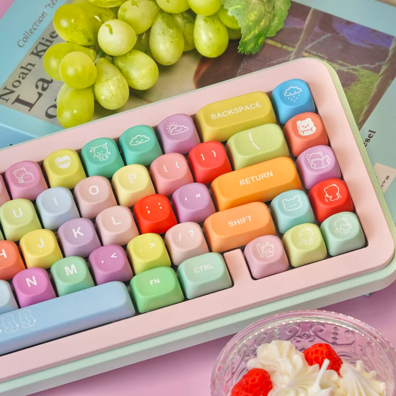 Gummy Bear Candy MOA Profile PBT Keycap Set