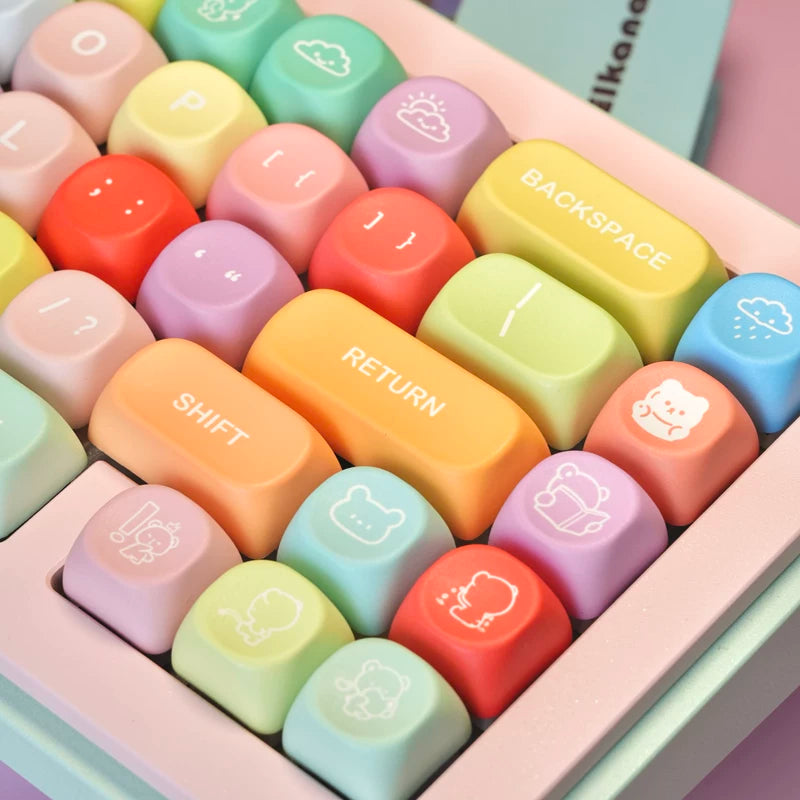 Gummy Bear Candy MOA Profile PBT Keycap Set