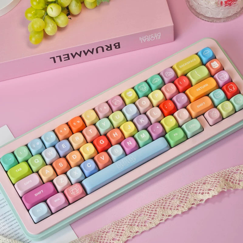 Gummy Bear Candy MOA Profile PBT Keycap Set