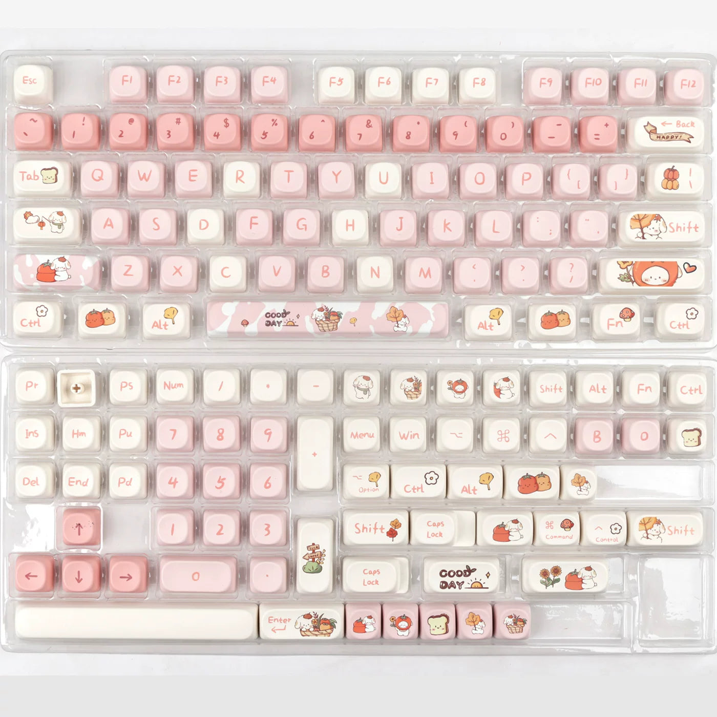 Happy Puppy 140-Key MOA Profile PBT Keycap Set