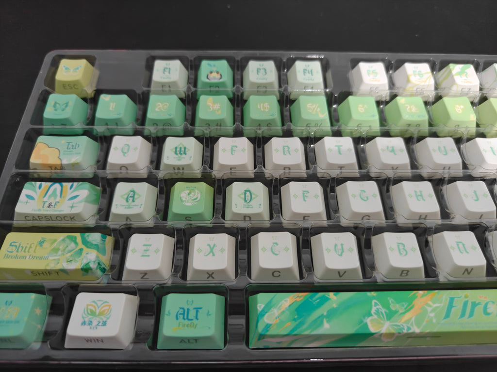 Firefly Impression MOA Profile PBT Side-Translucent Keycap Set