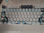 Hatsune Miku V2 Front Shine-Through Anime Keycap Set