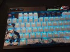 Hatsune Miku V2 Front Shine-Through Anime Keycap Set