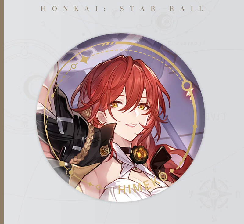 Honkai: Star Rail - Path of Erudition Series Character Illustration Can Badge