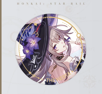 Honkai: Star Rail - Path of Erudition Series Character Illustration Can Badge