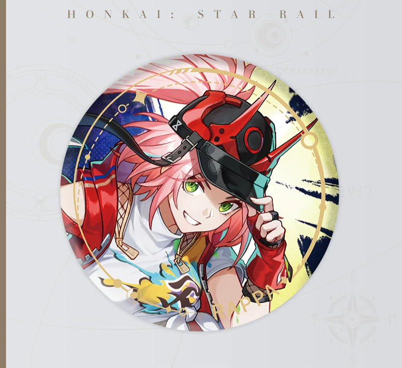 Honkai: Star Rail - Path of Erudition Series Character Illustration Can Badge
