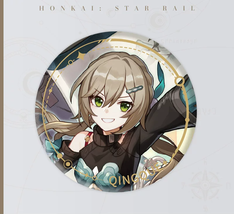 Honkai: Star Rail - Path of Erudition Series Character Illustration Can Badge