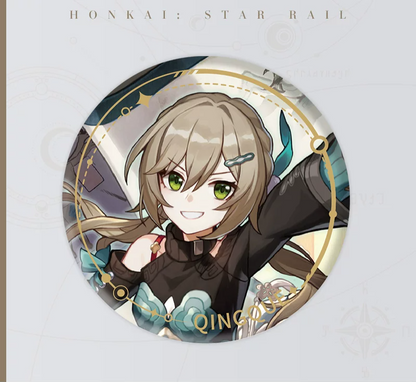 Honkai: Star Rail - Path of Erudition Series Character Illustration Can Badge