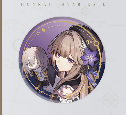 Honkai: Star Rail - Path of Erudition Series Character Illustration Can Badge