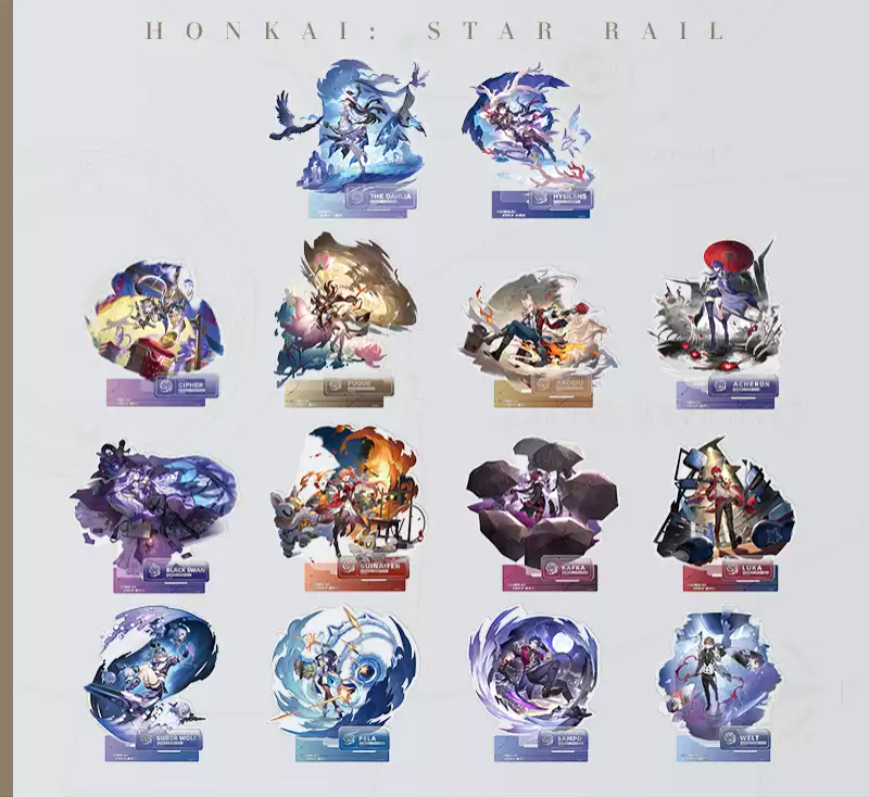 Honkai: Star Rail - Path of Nihility Series Acrylic Standee