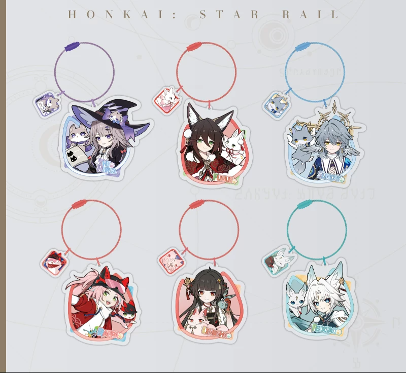 Honkai: Star Rail Little Cats Series Acrylic Charm