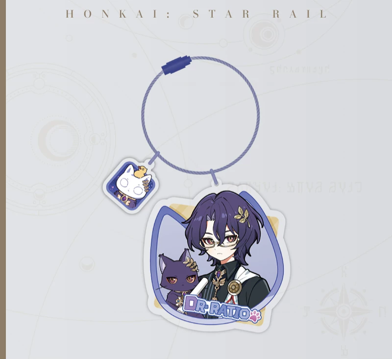 Honkai: Star Rail Little Cats Series Acrylic Charm