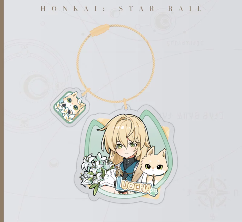 Honkai: Star Rail Little Cats Series Acrylic Charm