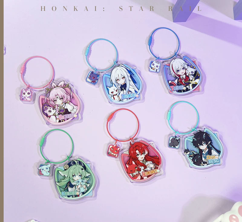 Honkai: Star Rail Little Cats Series Acrylic Charm