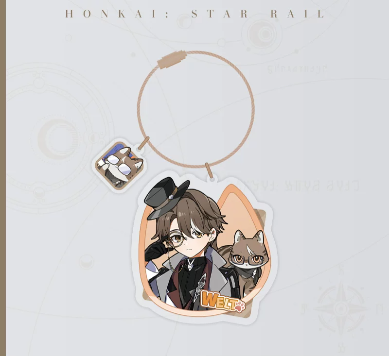 Honkai: Star Rail Little Cats Series Acrylic Charm