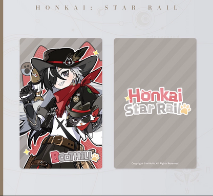 Honkai: Star Rail Little Kitty Series Holographic Collectible Ticket Wave 1