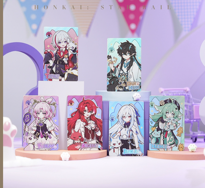 Honkai: Star Rail Little Kitty Series Holographic Collectible Ticket Wave 3