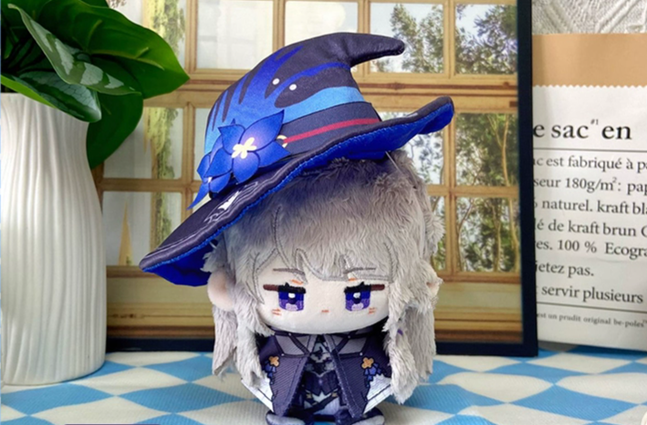 Honkai: Star Rail Big Herta 12cm Sitting Posture Plush Doll Keychain