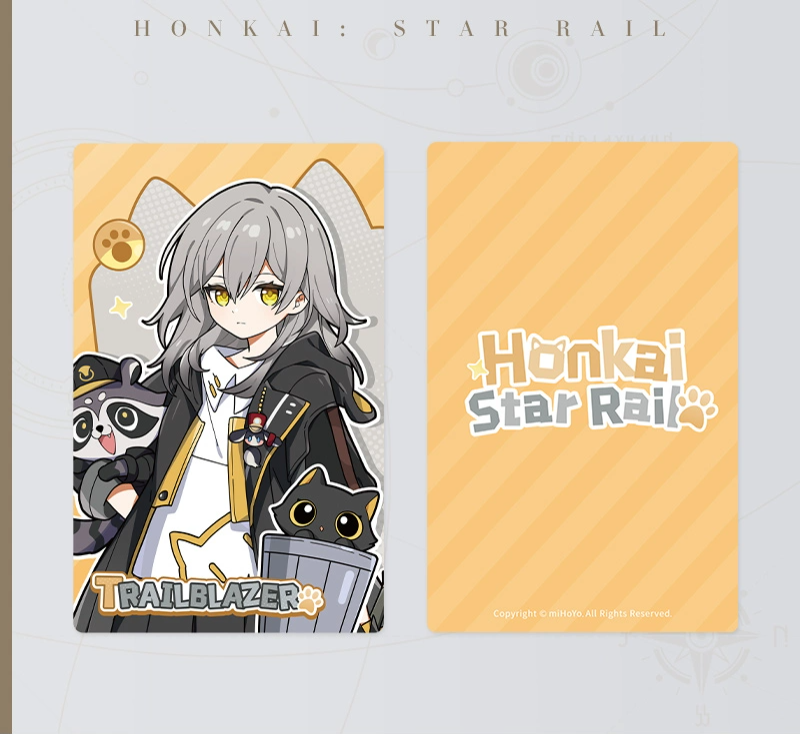 Honkai: Star Rail Little Kitty Series Holographic Collectible Ticket Wave 2