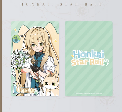 Honkai: Star Rail Little Kitty Series Holographic Collectible Ticket Wave 3
