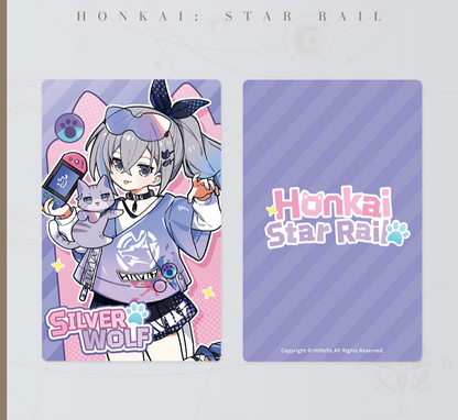Honkai: Star Rail Little Kitty Series Holographic Collectible Ticket Wave 3