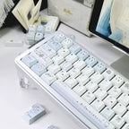 Ice Blue Diary PBT Keycap Set