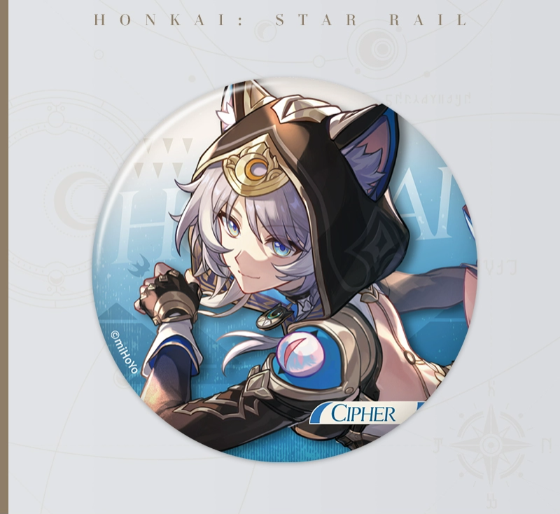 【Honkai: Star RailI】nterstellar Voyage Tinplate Badge Series Vol. 2